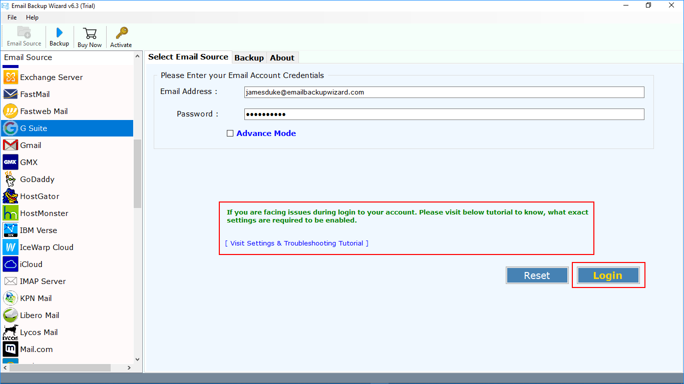 Tool analyzing OLM files