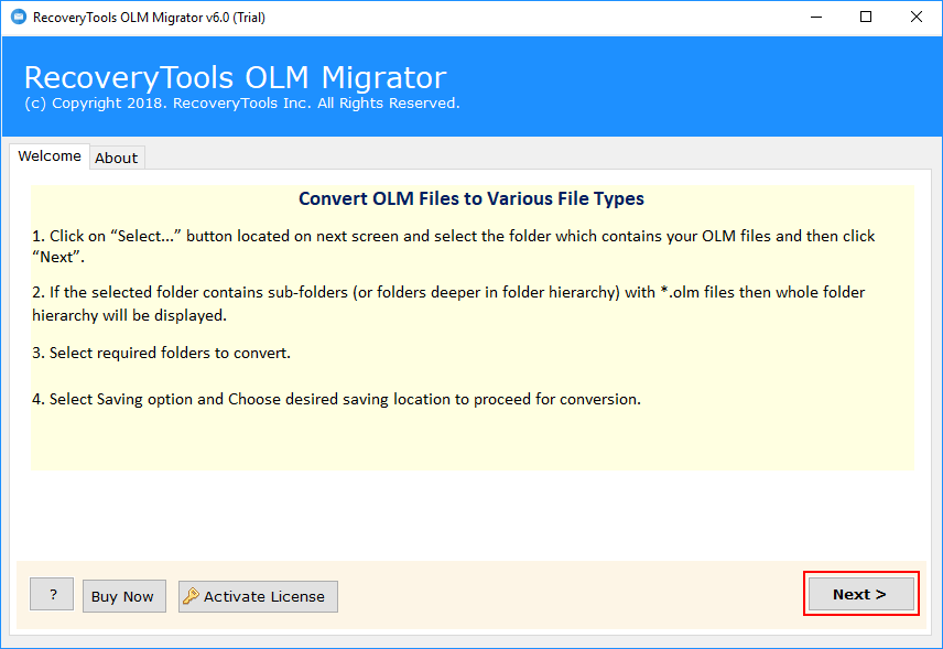  Mac Outlook Mail to Windows Outlook Migrator