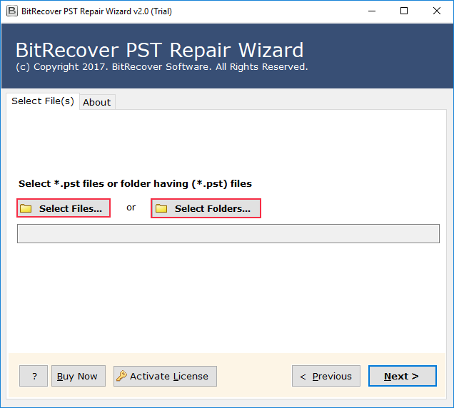 install BitRecover PST Repair