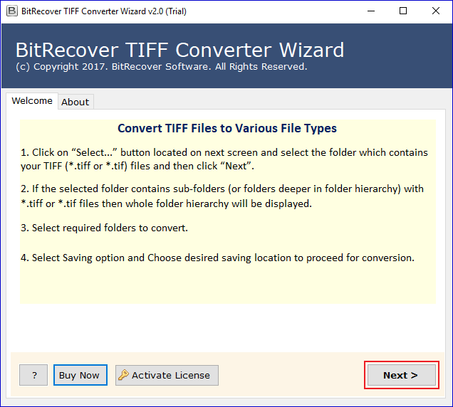 download and install tiff converter wizard