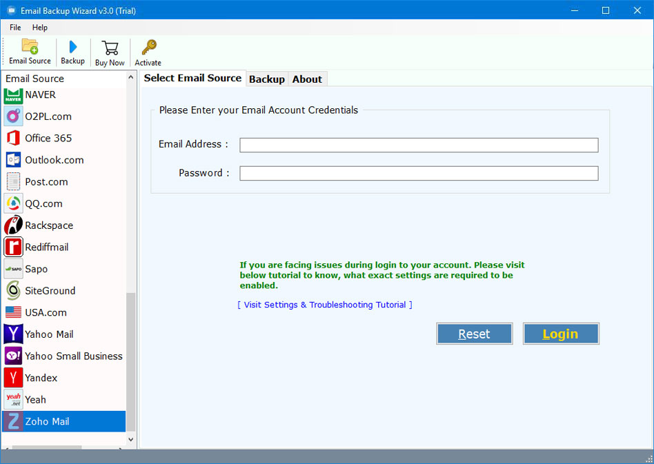 download and install mbox to pst converter mac